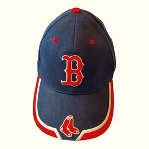 Boston Red Sox MLB Gameday Genuine Merch Blue Baseball Hat Cap Bosox by TEI